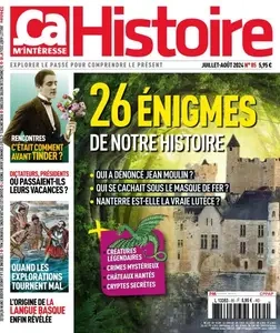 Ça M'Intéresse Histoire - Juillet-Août 2024 [Magazines]