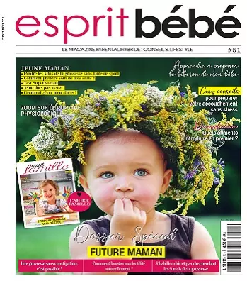 Esprit Bébé N°51 – Avril-Mai 2021 [Magazines]