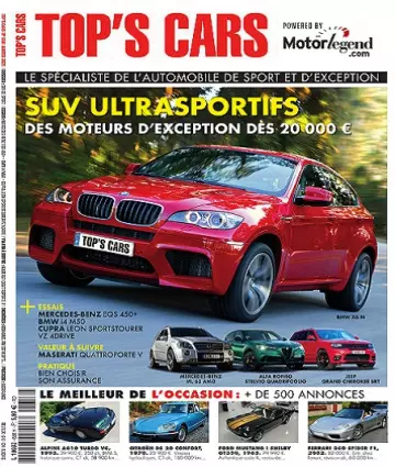 Top’s Cars N°658 – Janvier 2022 [Magazines]