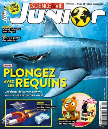 Science et Vie Junior N°403 – Avril 2023 [Magazines]