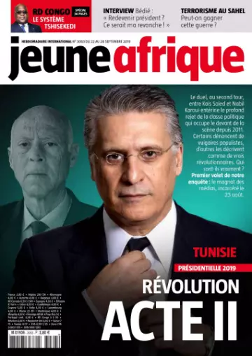 Jeune Afrique N°3063 - 22 au 28 Septembre 2019 [Magazines]