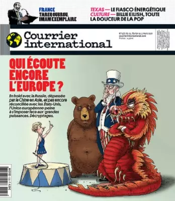 Courrier International N°1582 Du 25 Février 2021  [Magazines]