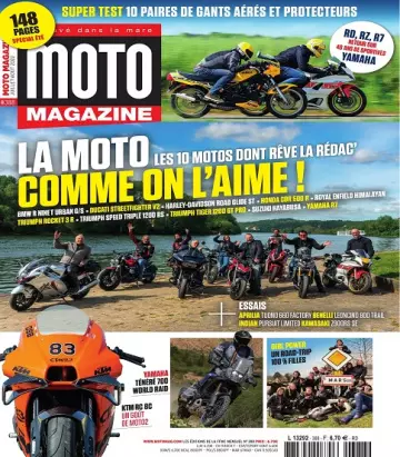 Moto Magazine N°388 – Juillet-Août 2022 [Magazines]
