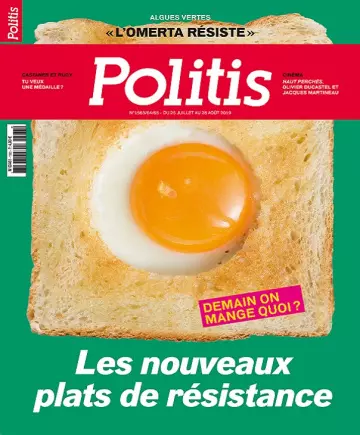 Politis N°1563-1565 Du 25 Juillet au 28 Août 2019 [Magazines]