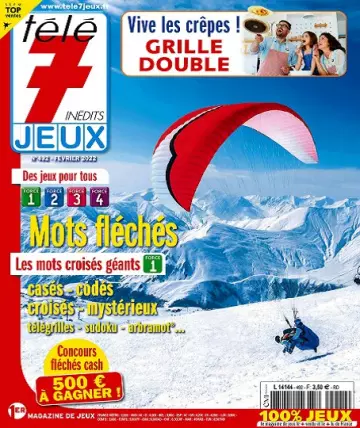 Télé 7 Jeux Inédits N°492 – Février 2022 [Magazines]