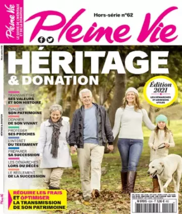 Pleine Vie Hors Série N°62 – Edition 2021 [Magazines]