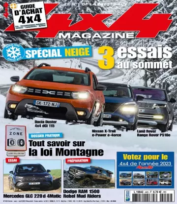 4×4 Magazine N°445 – Février-Avril 2023  [Magazines]