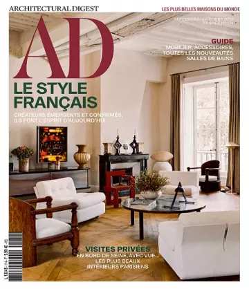 AD Architectural Digest N°174 – Septembre-Octobre 2022 [Magazines]