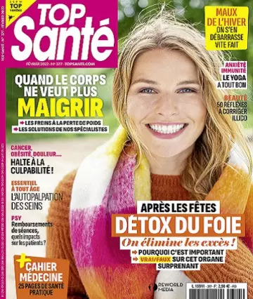Top Santé N°377 – Février 2022 [Magazines]