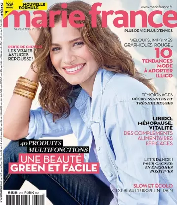 Marie France N°314 – Septembre 2022 [Magazines]