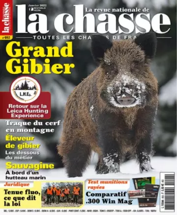 La Revue Nationale De La Chasse N°892 – Janvier 2022 [Magazines]