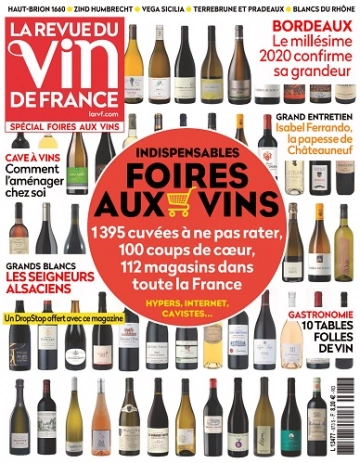 La Revue Du Vin De France N°673 – Septembre 2023 [Magazines]