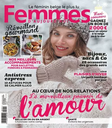 Femmes D’Aujourd’hui N°51 Du 22 au 28 Décembre 2022  [Magazines]