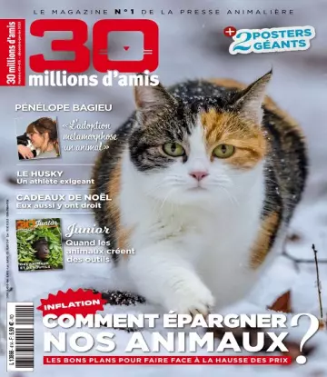 30 Millions d’Amis N°414-415 – Décembre 2022-Janvier 2023 [Magazines]