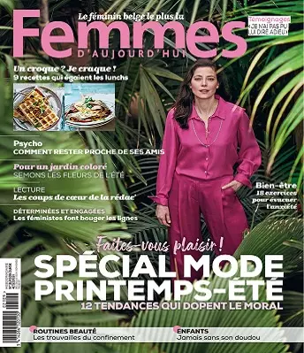 Femmes D’Aujourd’hui N°9 Du 4 Mars 2021 [Magazines]