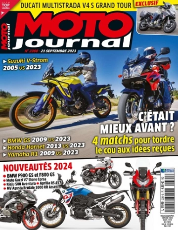 Moto Journal N°2360 Du 21 Septembre 2023 [Magazines]