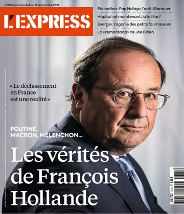 L’Express N°3714 Du 8 au 14 Septembre 2022  [Magazines]