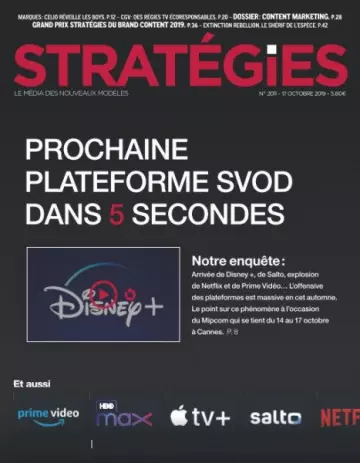 Stratégies - 17 Octobre 2019 [Magazines]