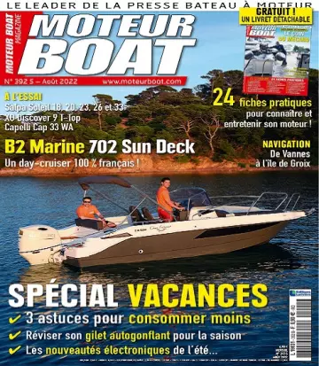 Moteur Boat N°392 – Août 2022 [Magazines]