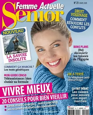 Femme Actuelle Senior N°23 – Mars 2020 [Magazines]