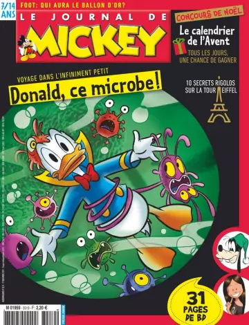 Le Journal de Mickey N°3519 - 27 Novembre 2019  [Magazines]