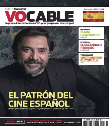 Vocable Espagnol N°859 Du 9 Juin 2022 [Magazines]