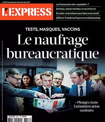 L’Express N°3637 Du 18 au 24 Mars 2021  [Magazines]