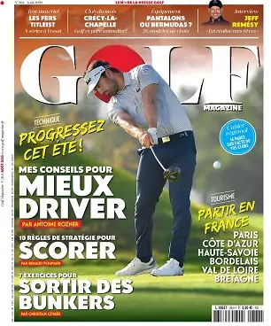 Golf Magazine N°364 – Août 2020 [Magazines]